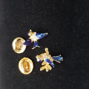 Bluebird Lapel Pins Enamel